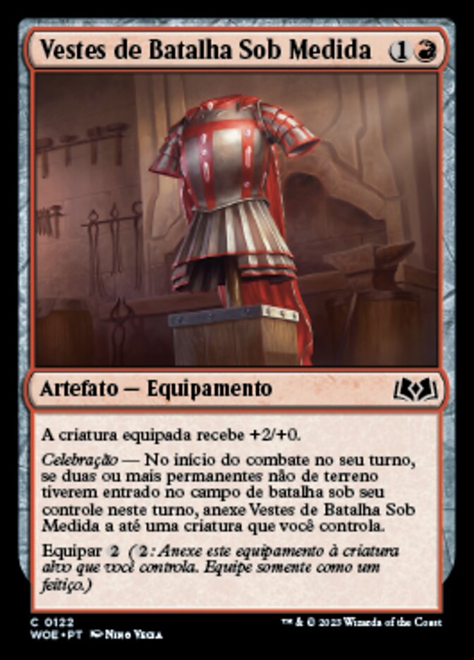 Vestes de Batalha Sob Medida - Wilds of Eldraine
