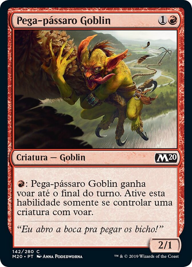 Pega-pássaro Goblin - Core Set 2020