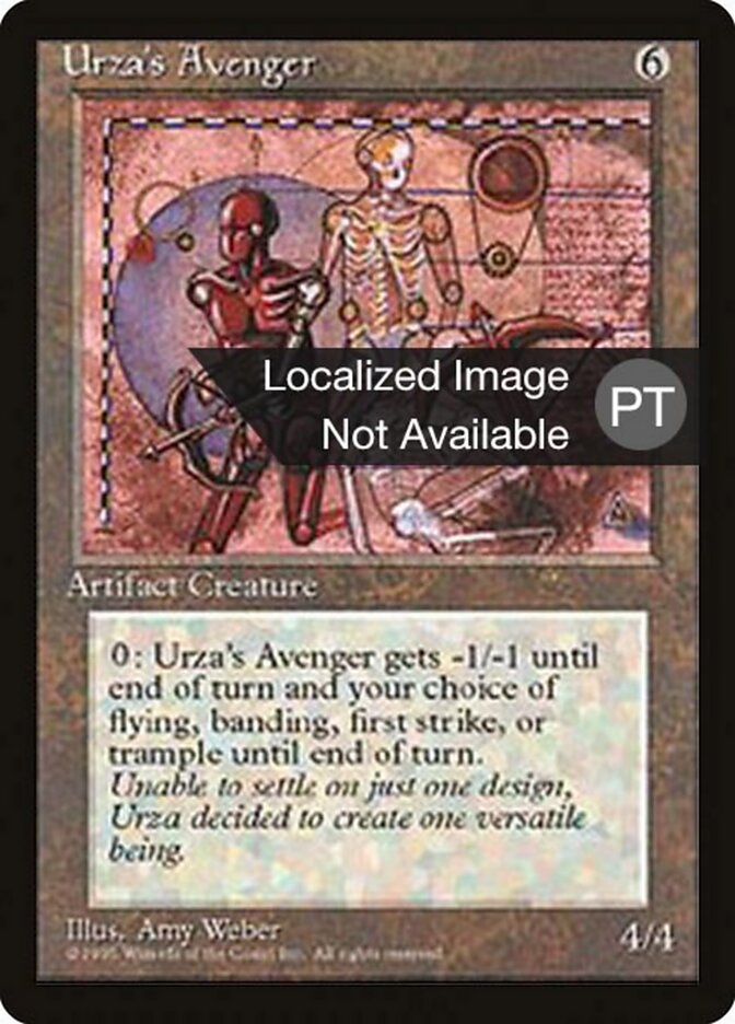 Vingador de Urza - Fourth Edition Foreign Black Border