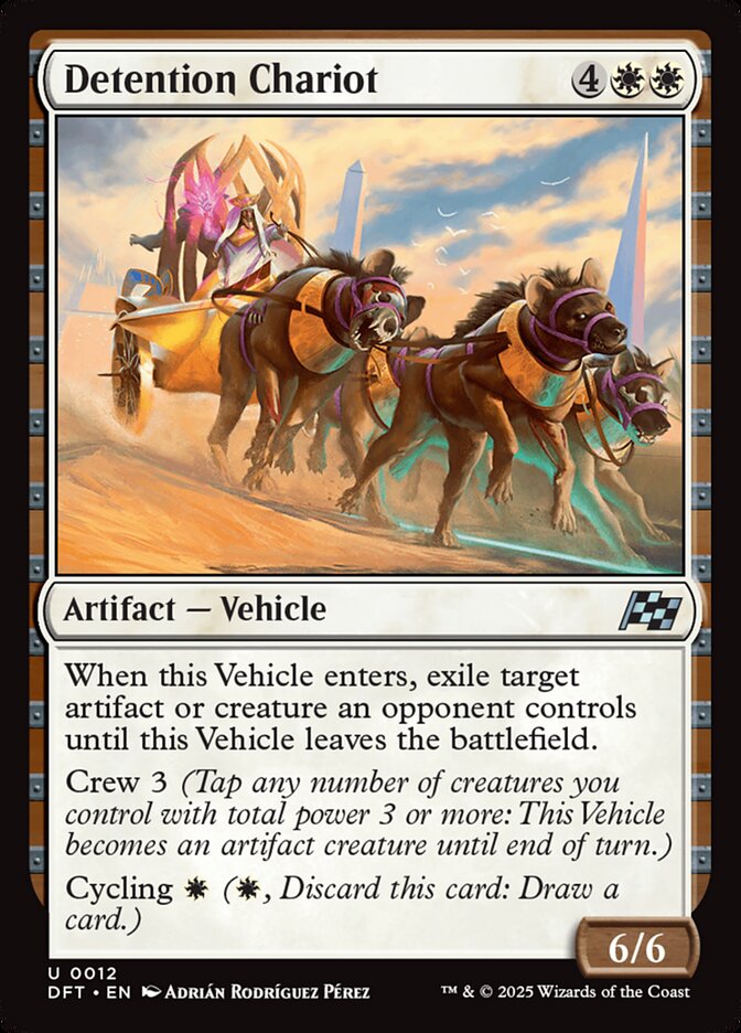 Detention Chariot - Aetherdrift