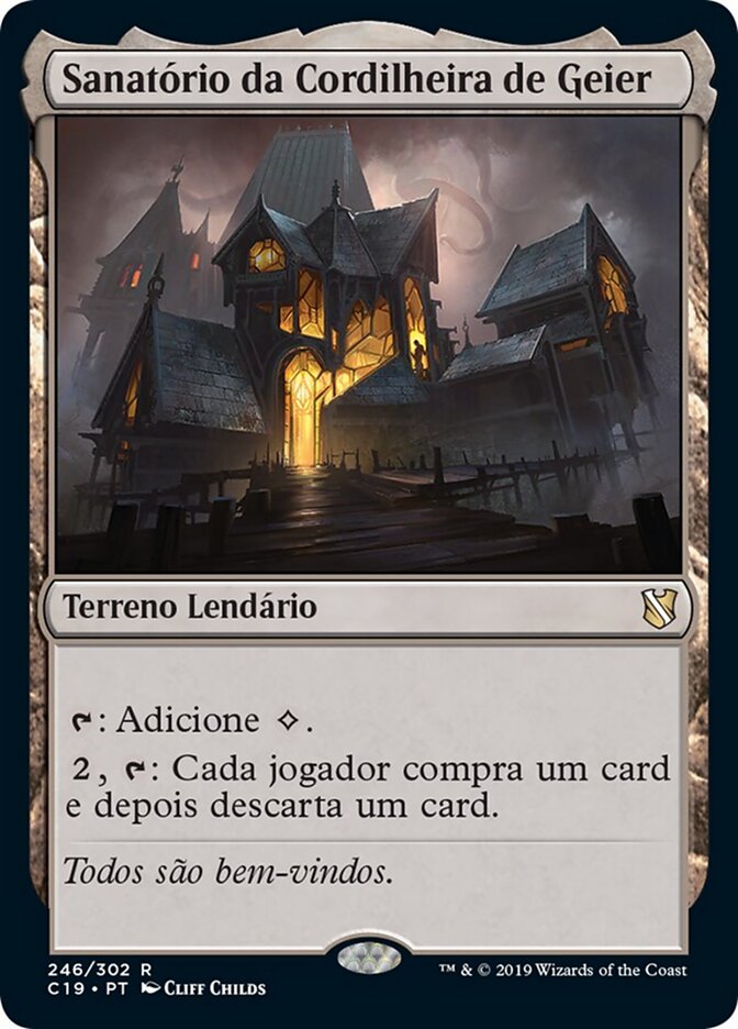 Sanatório da Cordilheira de Geier - Commander 2019