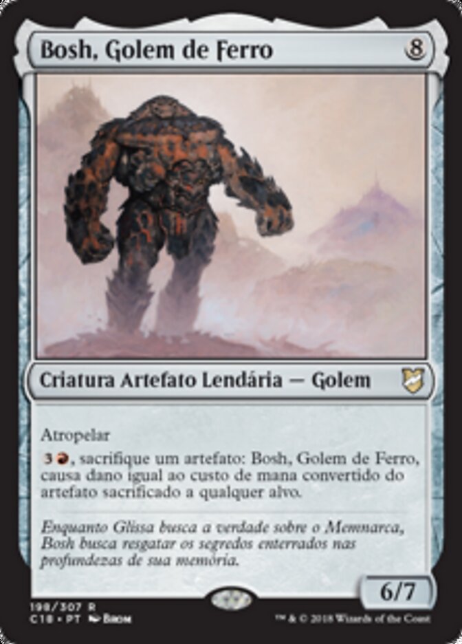 Bosh, Golem de Ferro - Commander 2018