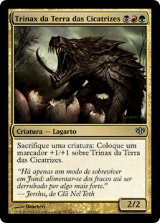Trinax da Terra das Cicatrizes - Conflux