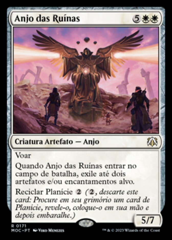 Anjo das Ruínas - March of the Machine Commander