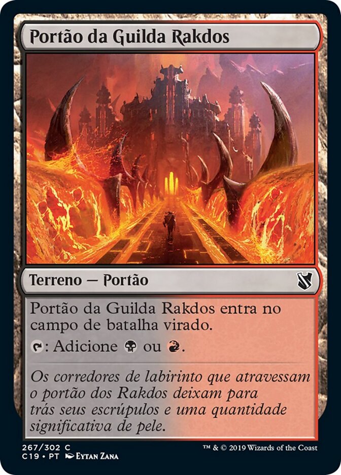 Portão da Guilda Rakdos - Commander 2019