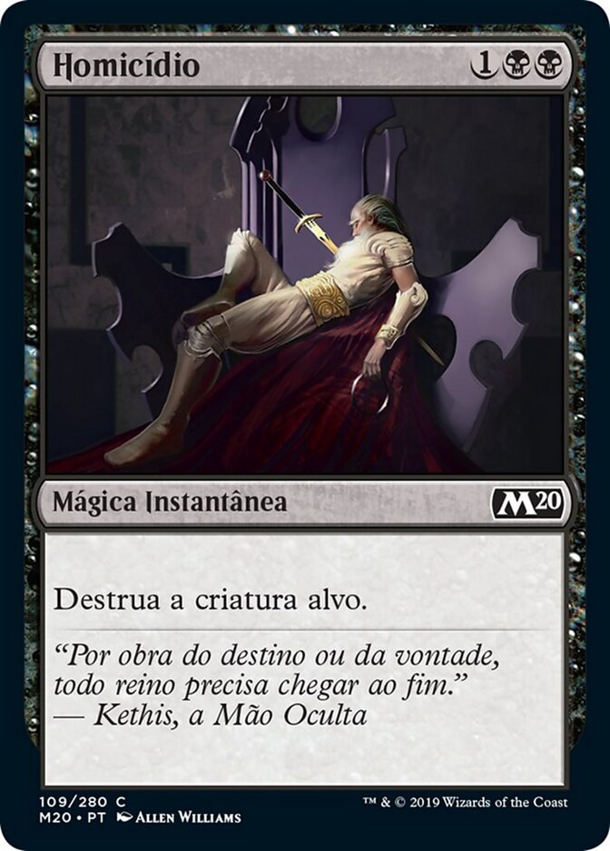 Homicídio - Core Set 2020
