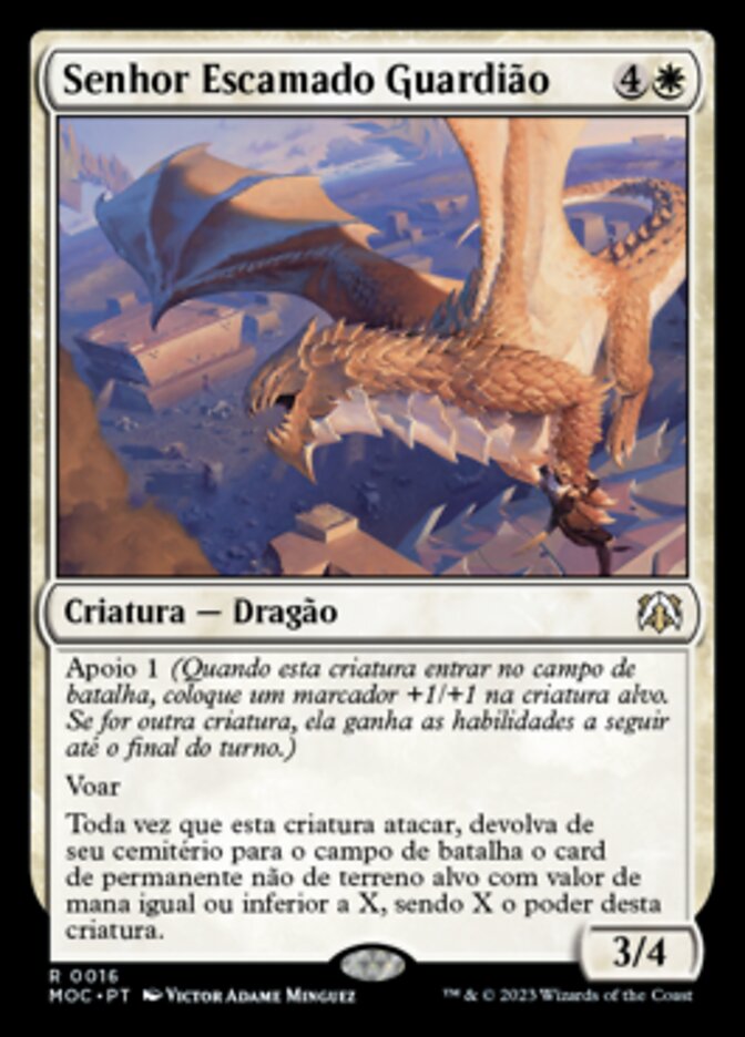 Senhor Escamado Guardião - March of the Machine Commander