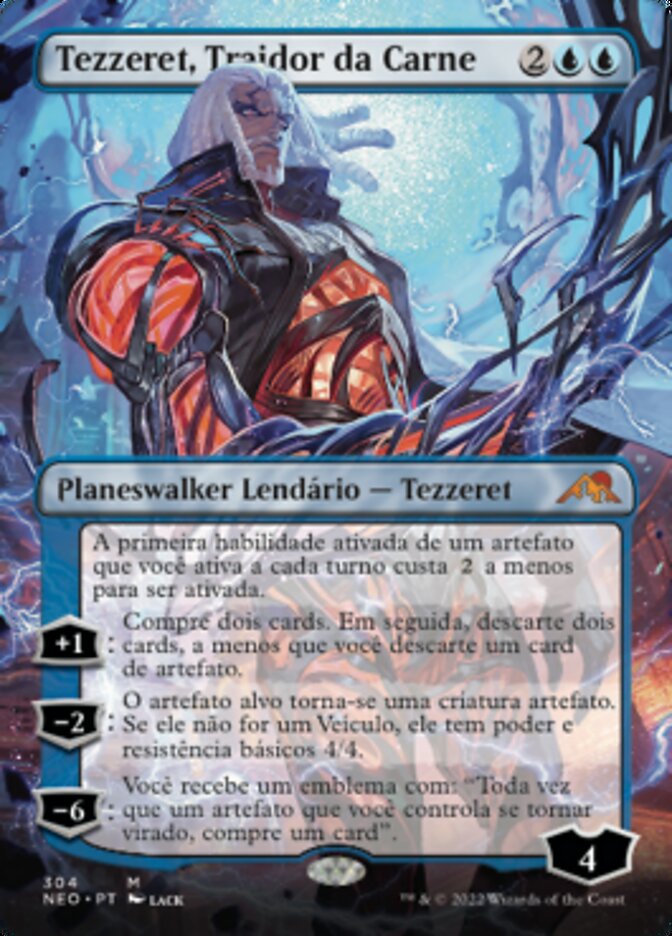 Tezzeret, Traidor da Carne - Kamigawa: Neon Dynasty