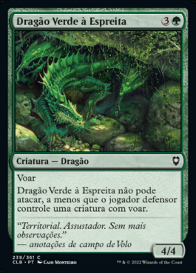 Dragão Verde à Espreita - Commander Legends: Battle for Baldur's Gate