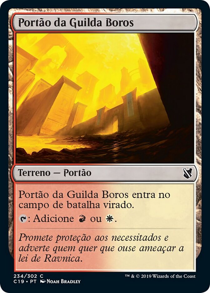 Portão da Guilda Boros - Commander 2019