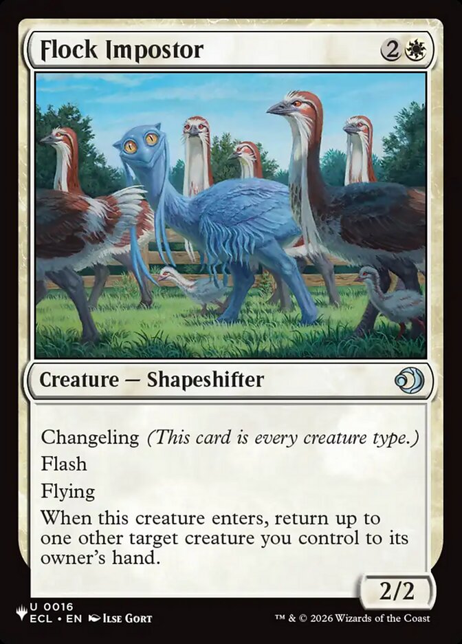 Flock Impostor - The List