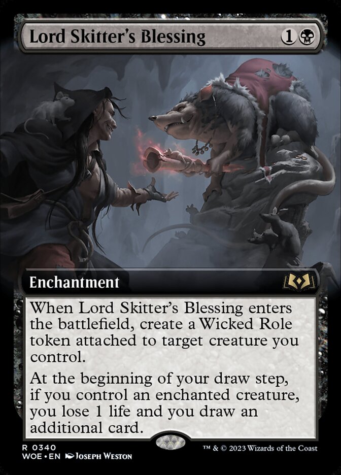 Lord Skitter's Blessing - Wilds of Eldraine