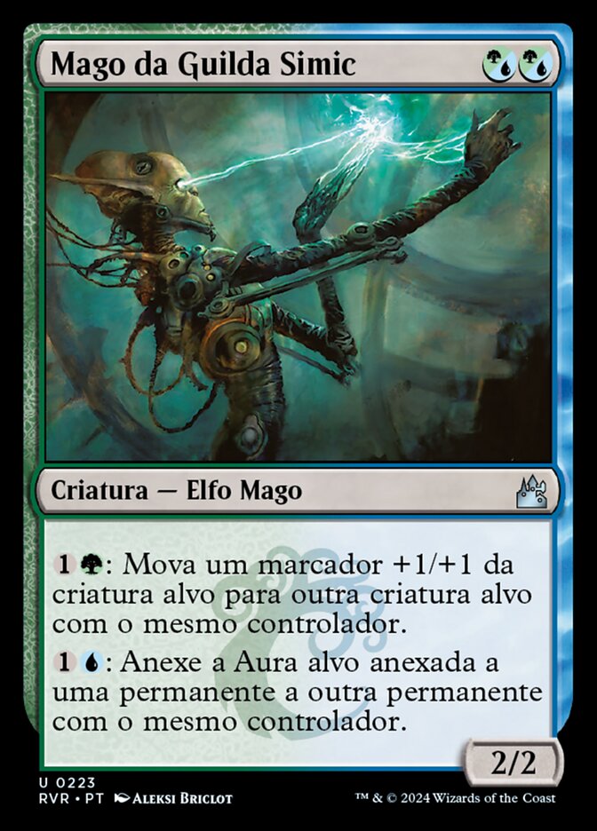 Mago da Guilda Simic - Ravnica Remastered