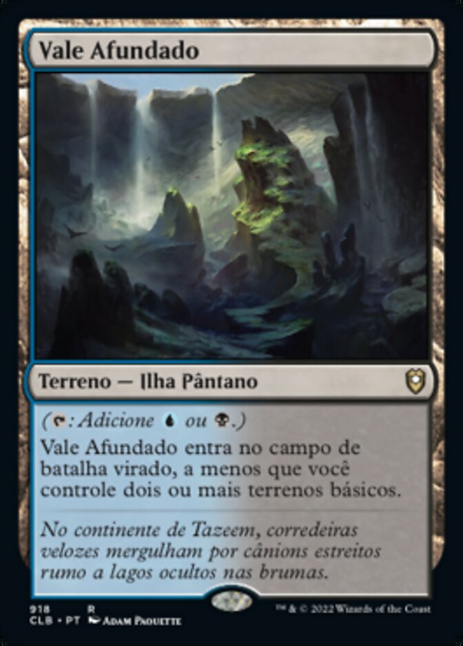 Vale Afundado - Commander Legends: Battle for Baldur's Gate