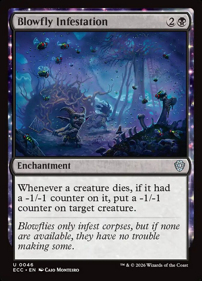Blowfly Infestation - Lorwyn Eclipsed Commander