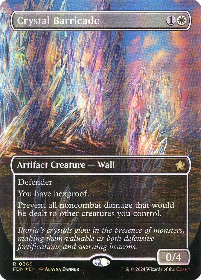 Crystal Barricade - Foundations