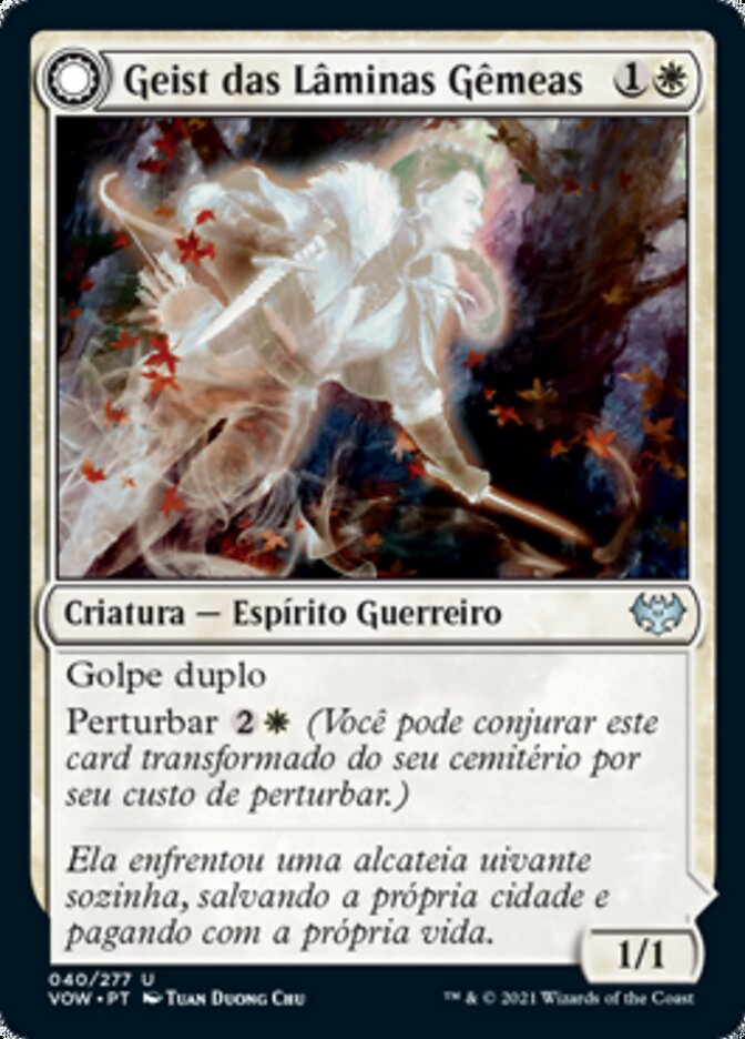 Twinblade Geist // Twinblade Invocation - Innistrad: Crimson Vow