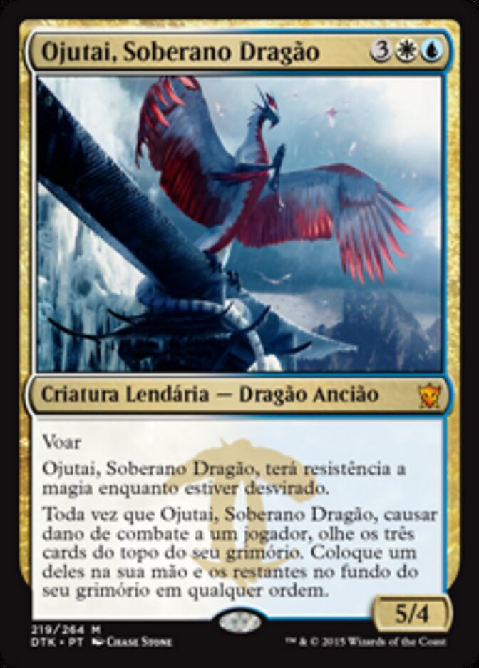 Ojutai, Soberano Dragão - Dragons of Tarkir