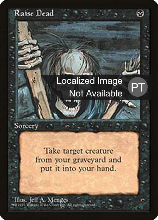 Ressuscitar Morto - Fourth Edition Foreign Black Border