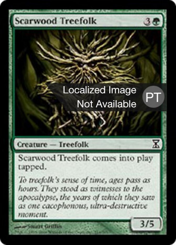 Ent da Selva da Cicatriz - Time Spiral