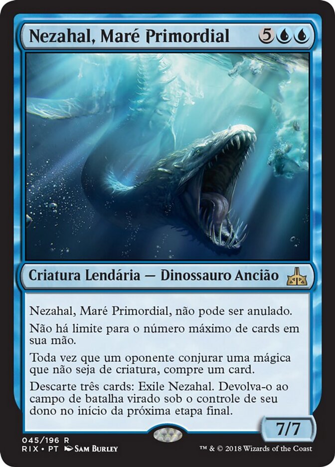 Nezahal, Maré Primordial - Rivals of Ixalan
