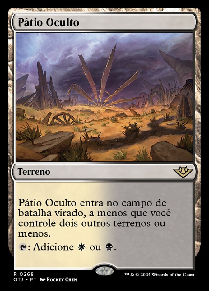 Pátio Oculto - Outlaws of Thunder Junction