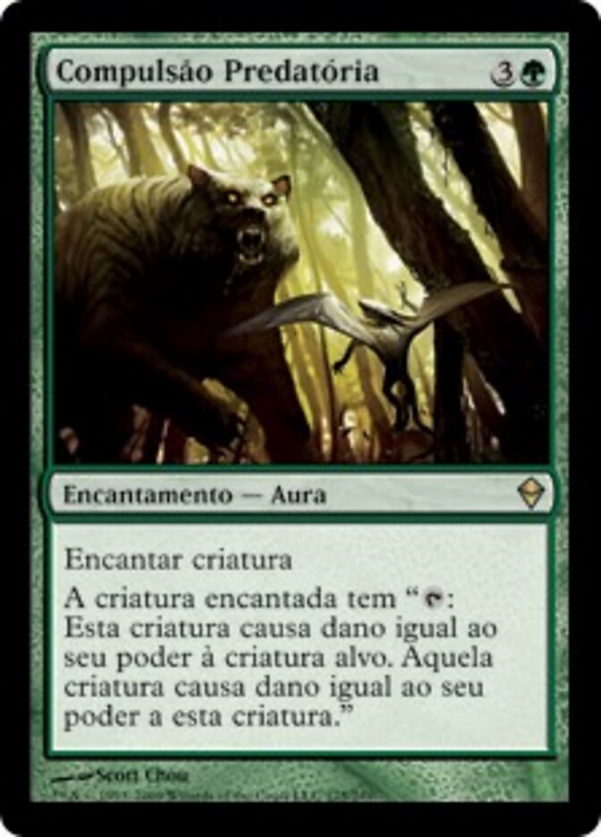 Compulsão Predatória - Zendikar