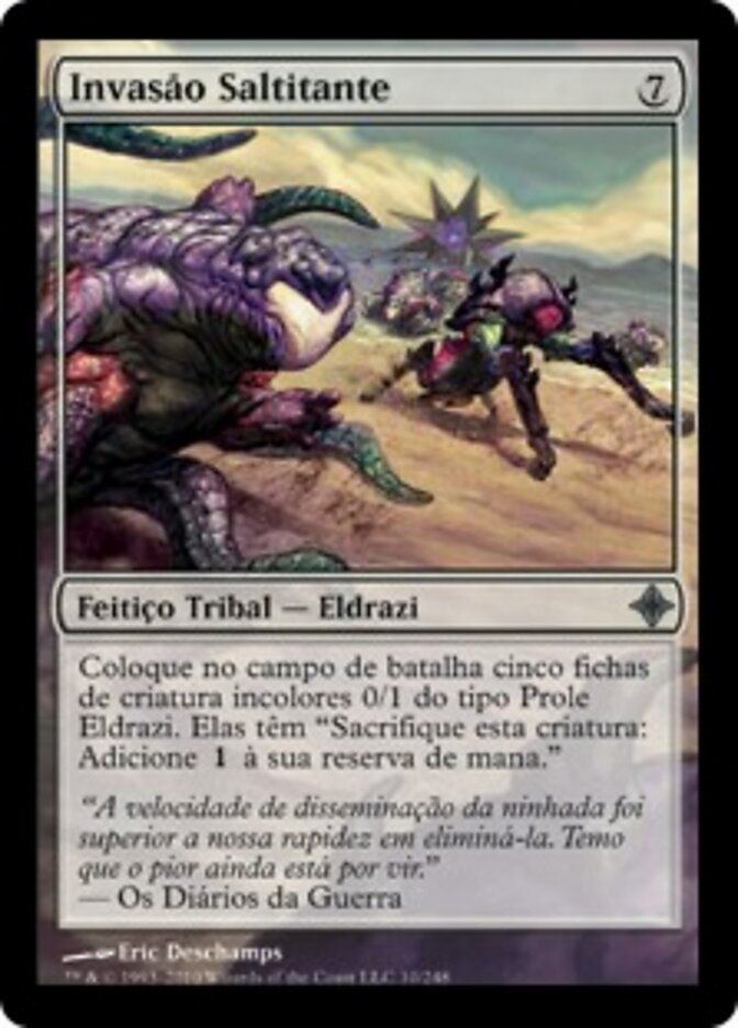 Invasão Saltitante - Rise of the Eldrazi