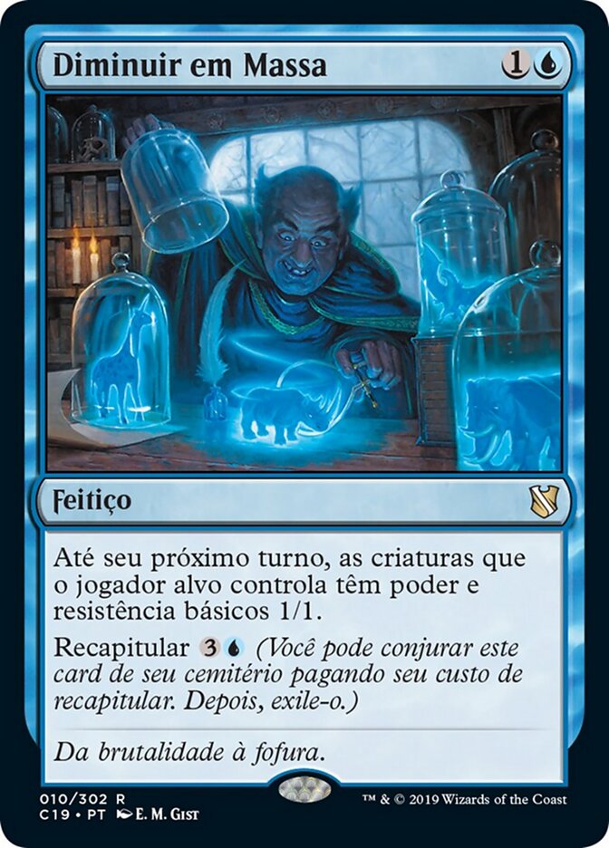 Diminuir em Massa - Commander 2019