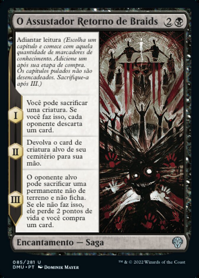 O Assustador Retorno de Braids - Dominaria United