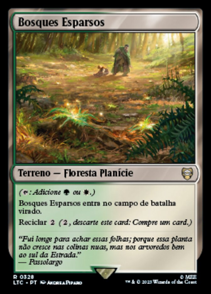Bosques Esparsos - Tales of Middle-earth Commander