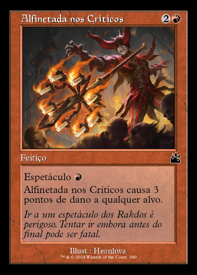 Alfinetada nos Críticos - Ravnica Remastered