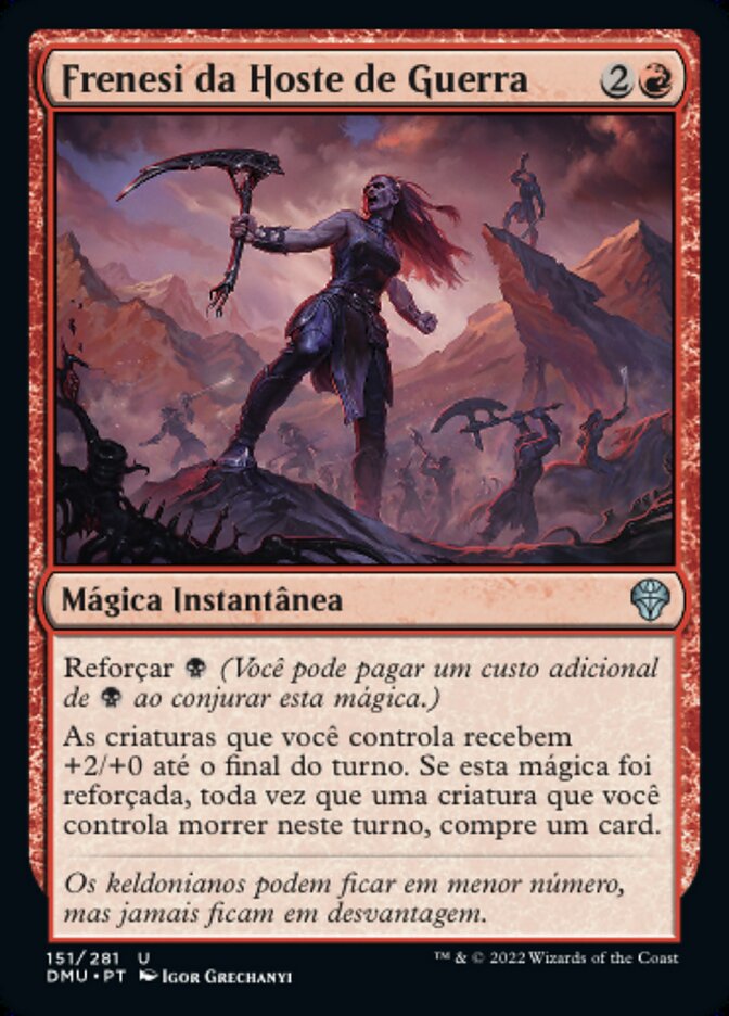 Frenesi da Hoste de Guerra - Dominaria United