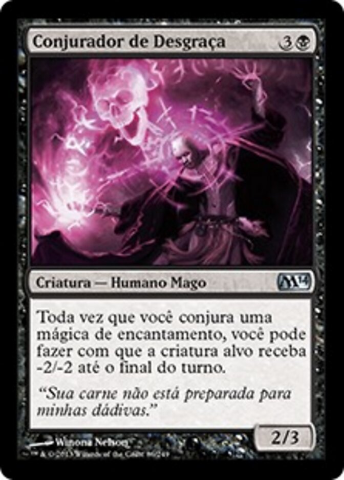 Conjurador de Desgraça - Magic 2014