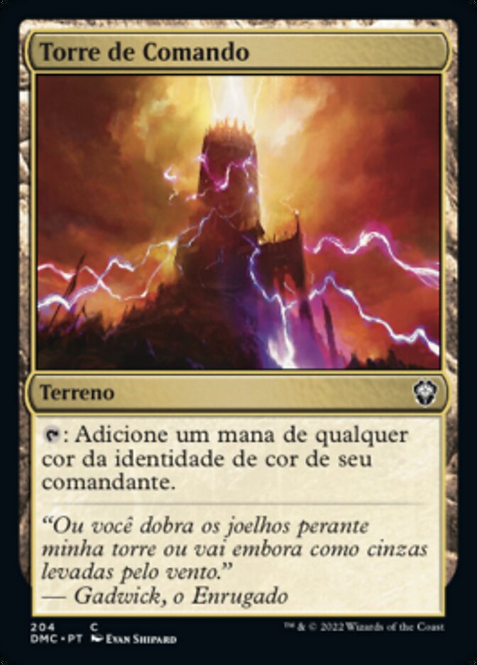 Torre de Comando - Dominaria United Commander