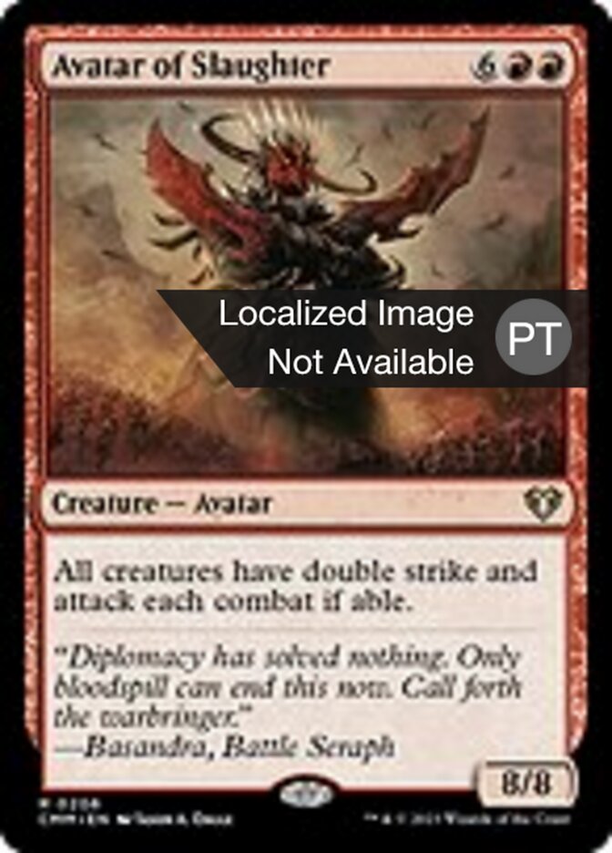 Avatar da Carnificina - Commander Masters