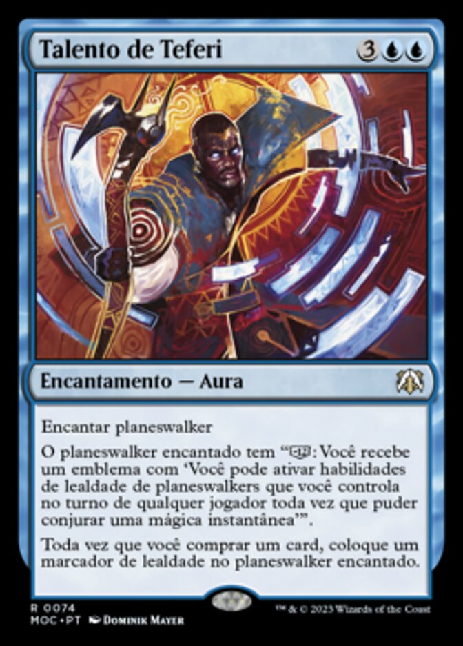 Talento de Teferi - March of the Machine Commander