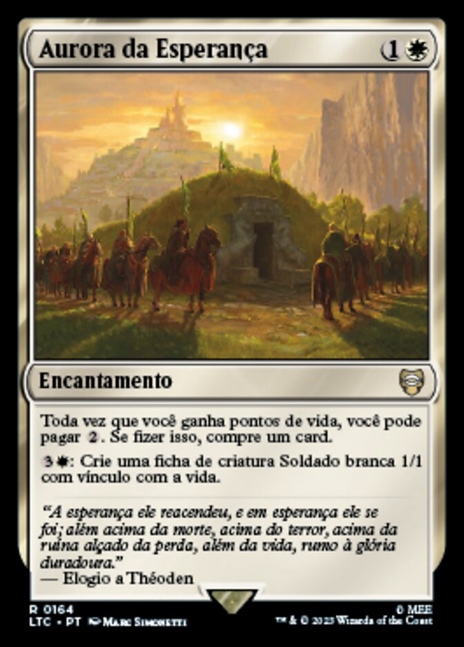 Aurora da Esperança - Tales of Middle-earth Commander
