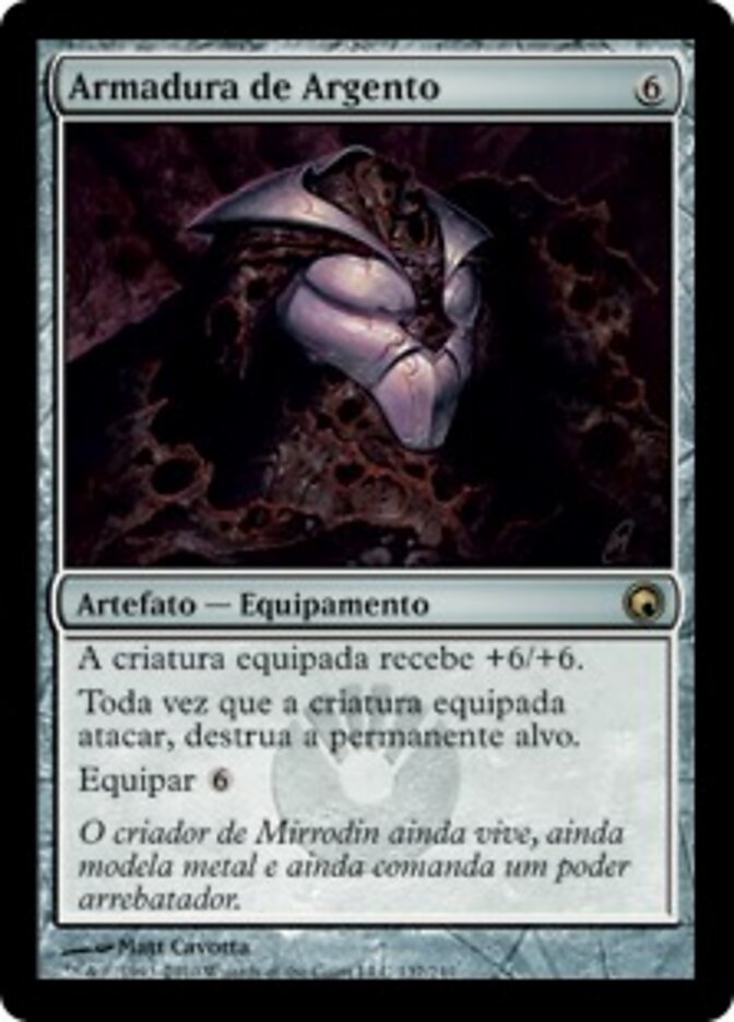 Armadura de Argento - Scars of Mirrodin