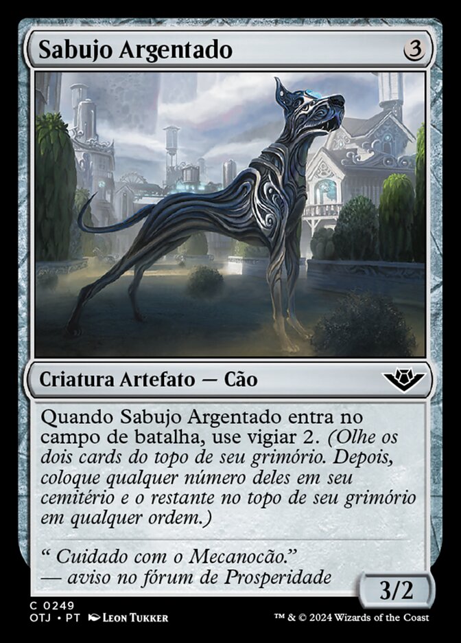 Sabujo Argentado - Outlaws of Thunder Junction