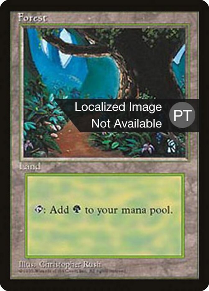 Floresta - Fourth Edition Foreign Black Border