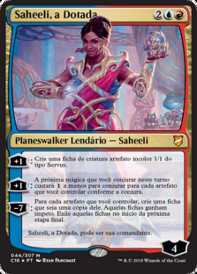 Saheeli, a Dotada - Commander 2018