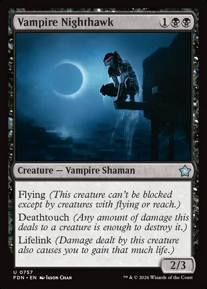 Vampire Nighthawk - Foundations