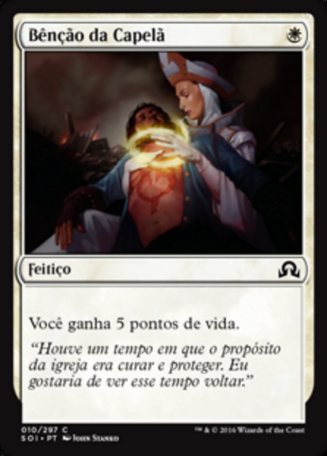Bênção da Capelã - Shadows over Innistrad