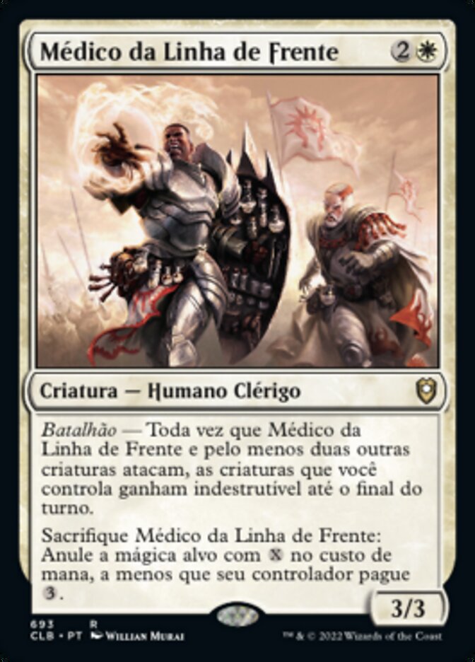 Médico da Linha de Frente - Commander Legends: Battle for Baldur's Gate