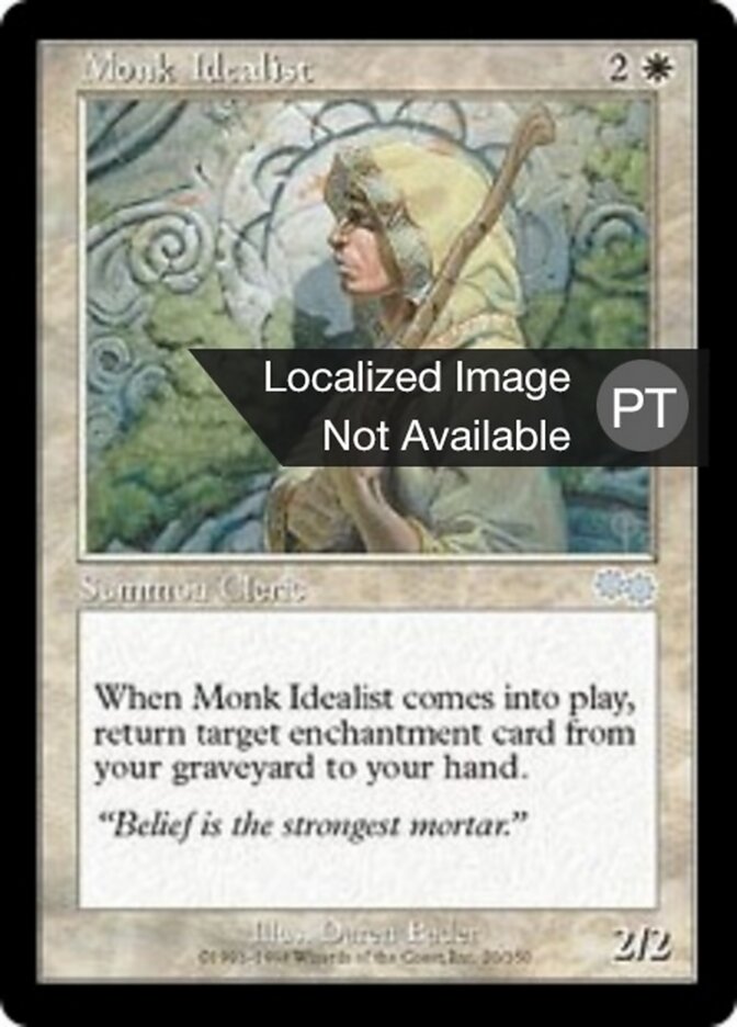 Monge Idealista - Urza's Saga