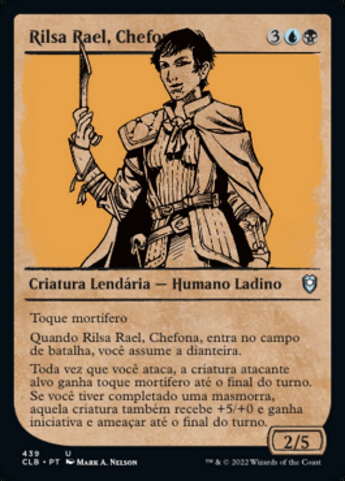 Rilsa Rael, Chefona - Commander Legends: Battle for Baldur's Gate