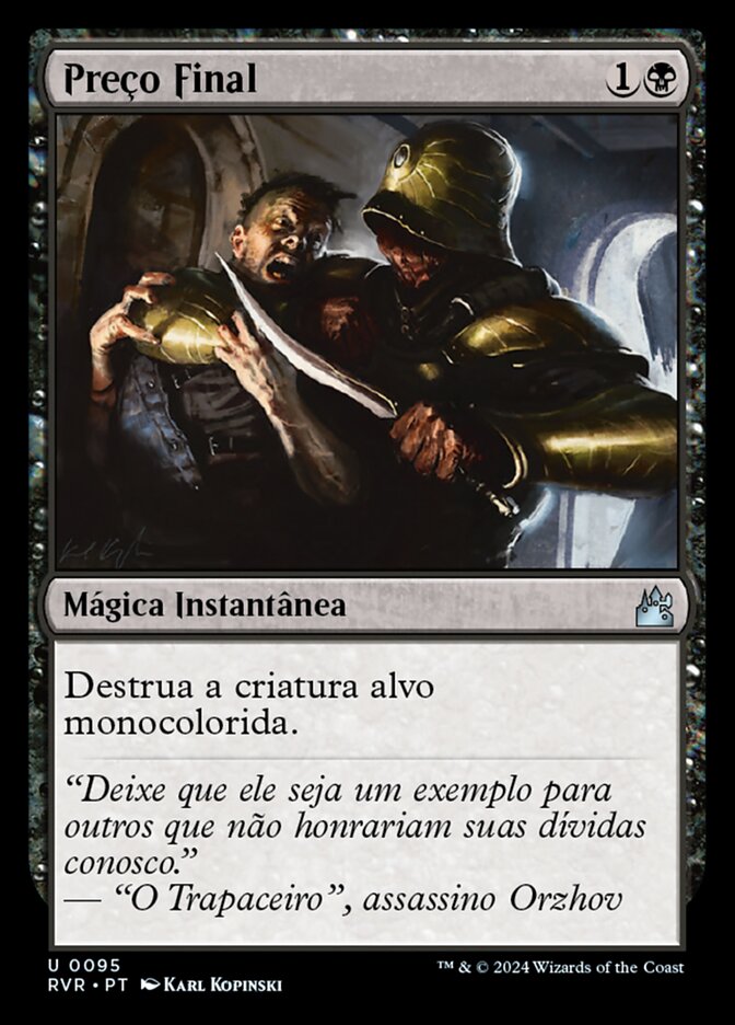 Preço Final - Ravnica Remastered