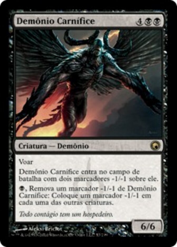 Demônio Carnífice - Scars of Mirrodin