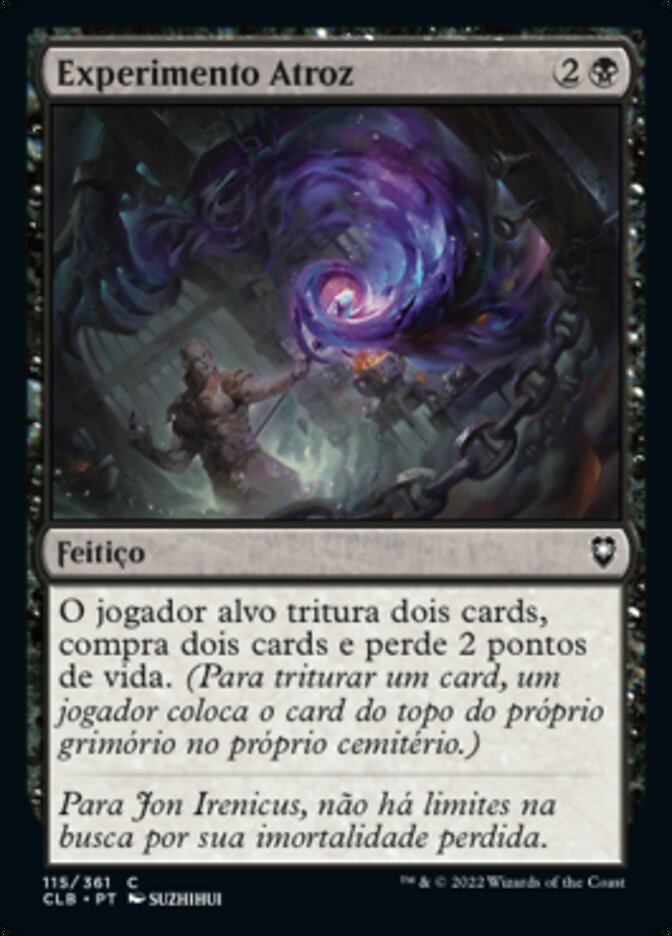 Experimento Atroz - Commander Legends: Battle for Baldur's Gate